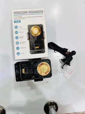 X18 Wireless Charging Car Phone Holder Automatic Fast Charging Mount