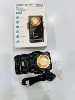 X18 Wireless Charging Car Phone Holder Secure Grip Wireless Charging