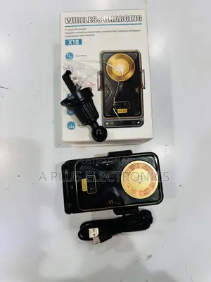 X18 Wireless Charging Car Phone Holder Secure Grip Wireless Charging
