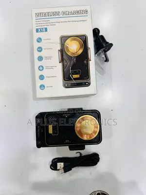 X18 Wireless Charging Car Phone Holder Premium Car Phone Charging