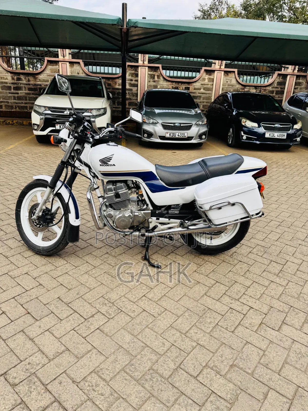 New Honda CB 2014 White
