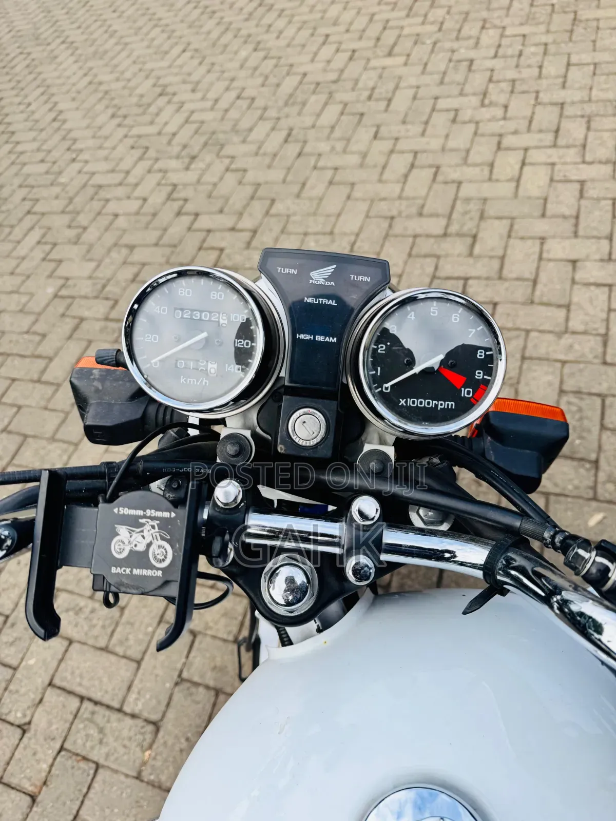 New Honda CB 2014 White