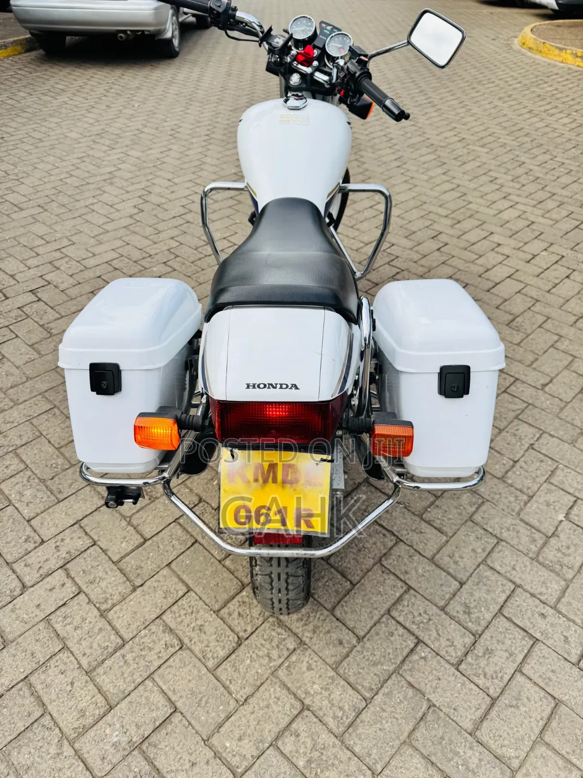 New Honda CB 2014 White
