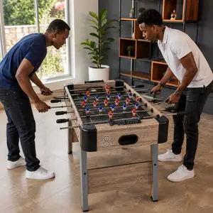 Table Football Game With Players and Score Counter