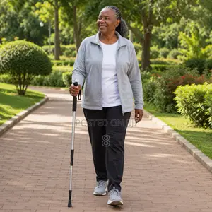 Adjustable Telescopic Walking Stick for Adults