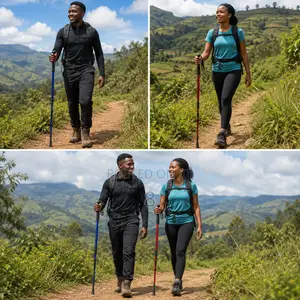 Portable Telescopic Walking Stick for Adults