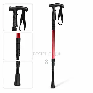 Adjustable Walking Stick With Comfortable T Handle