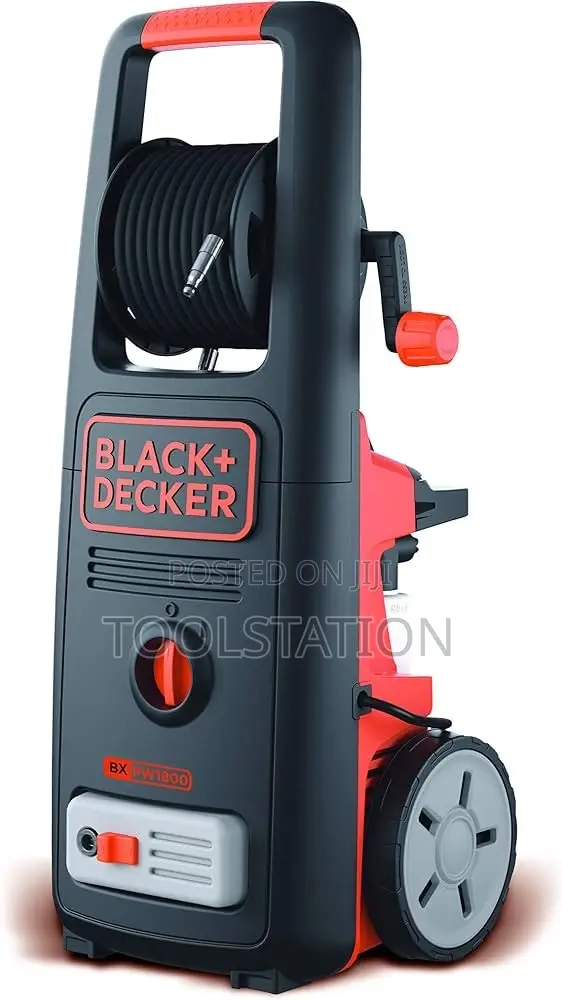 Black Decker 1800W 135 Bar Pressure Washer Cleaner BXPW1800E