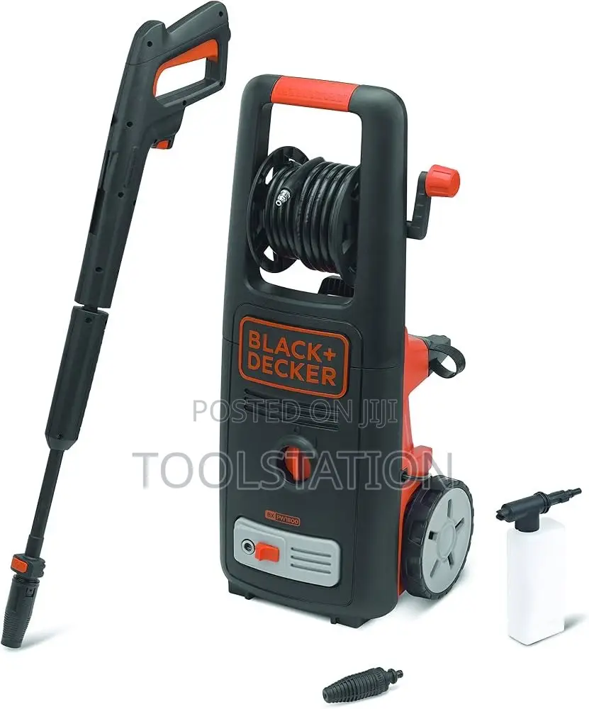 Black Decker 1800W 135 Bar Pressure Washer Cleaner BXPW1800E