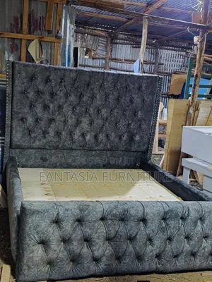 Charcoal Grey 5 by 6 Bed