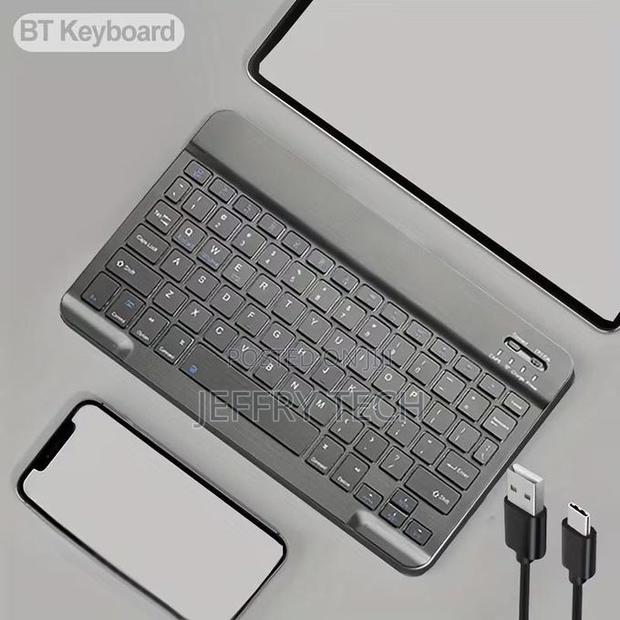 Keyboards WI-FI+Rechargeable Wireless Keyboard - Black
