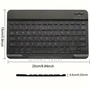 Keyboards WI-FI+Rechargeable Wireless Keyboard - Black