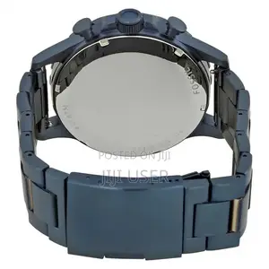 Fossil JR1530 Nate Chronograph Blue Stainless Steel Watch
