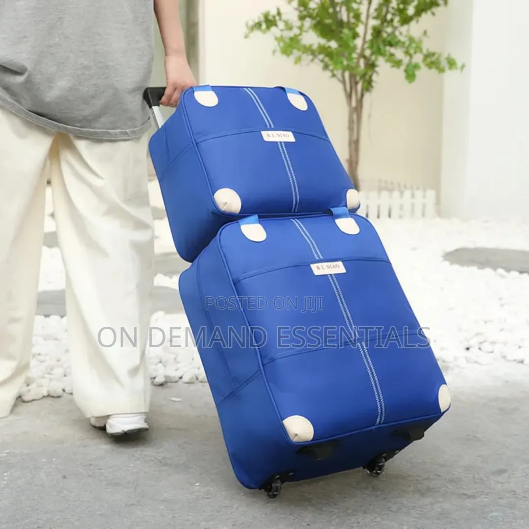 2 in 1 High Quality Big Sizes Trolley Travel Bags