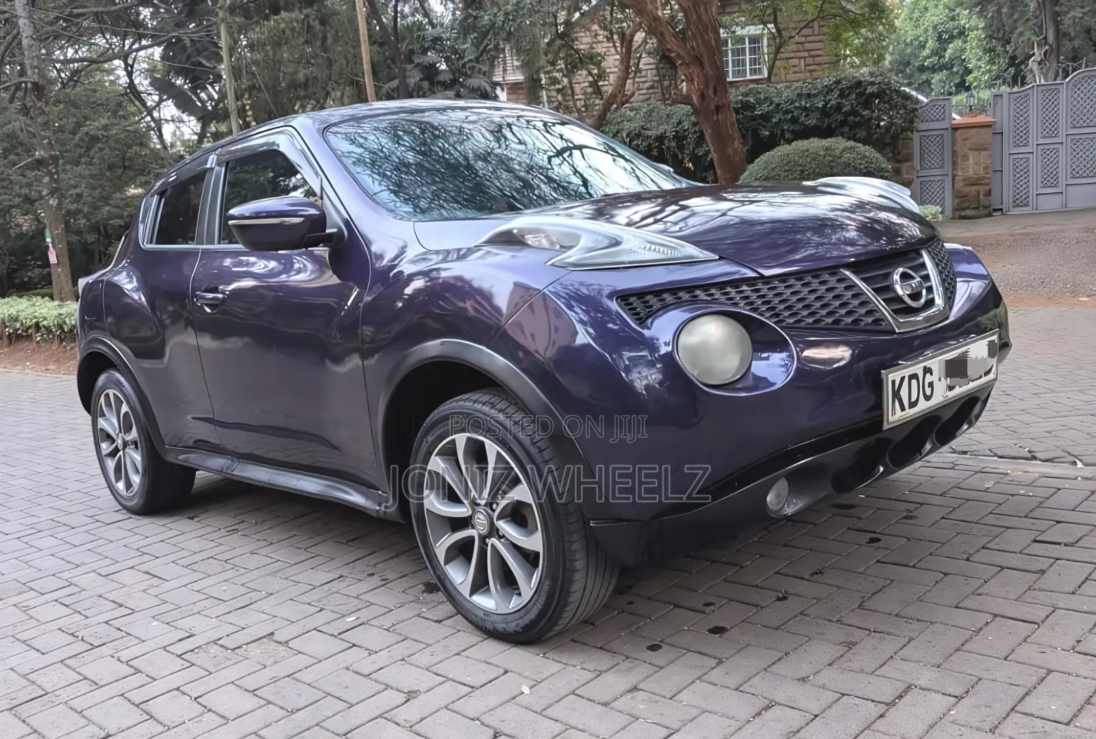Nissan Juke 2014 Blue