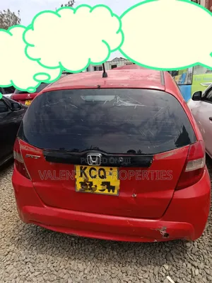 Honda Fit 2011 Red