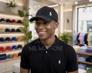 Black Polo Ralph Lauren Classic Baseball Cap