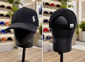 Black Polo Ralph Lauren Classic Baseball Cap