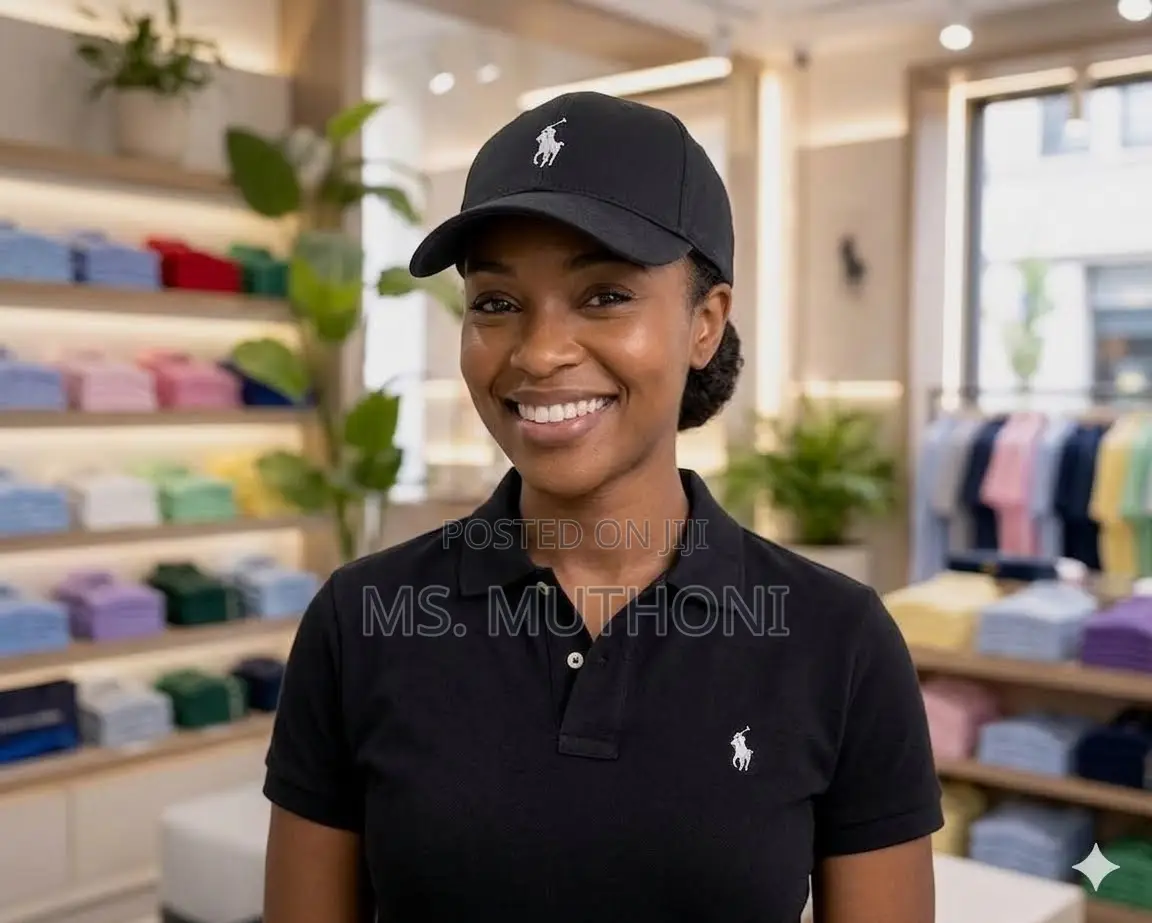 Black Polo Ralph Lauren Classic Baseball Cap