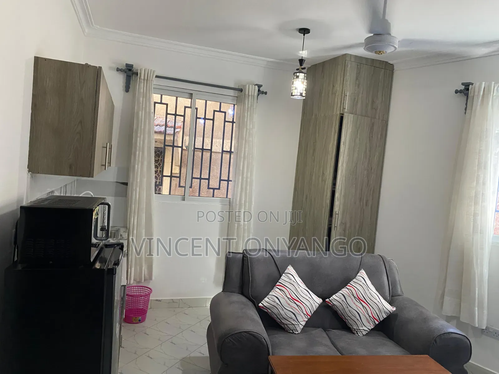 Furnished Studio Apartment in Bamburi for Rent