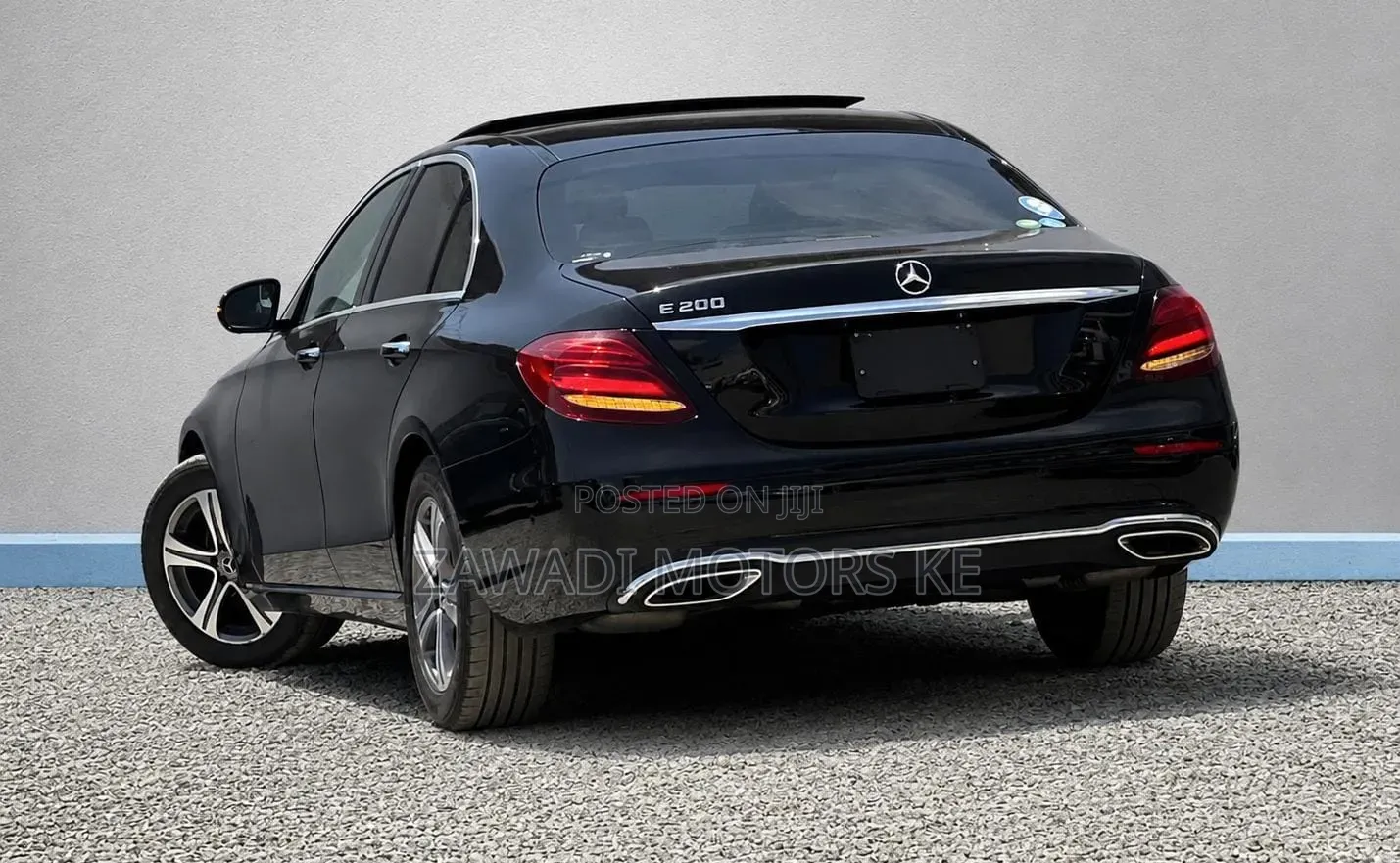 Mercedes-Benz E200 2019 Black