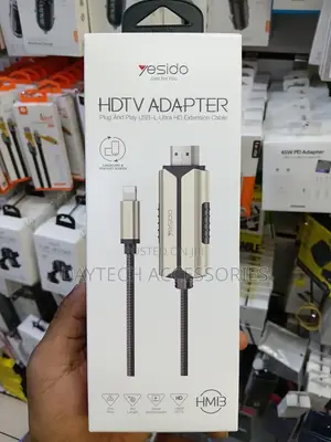 Yesido HM13 Lightning to HDMI HDTV Adapter Cable.