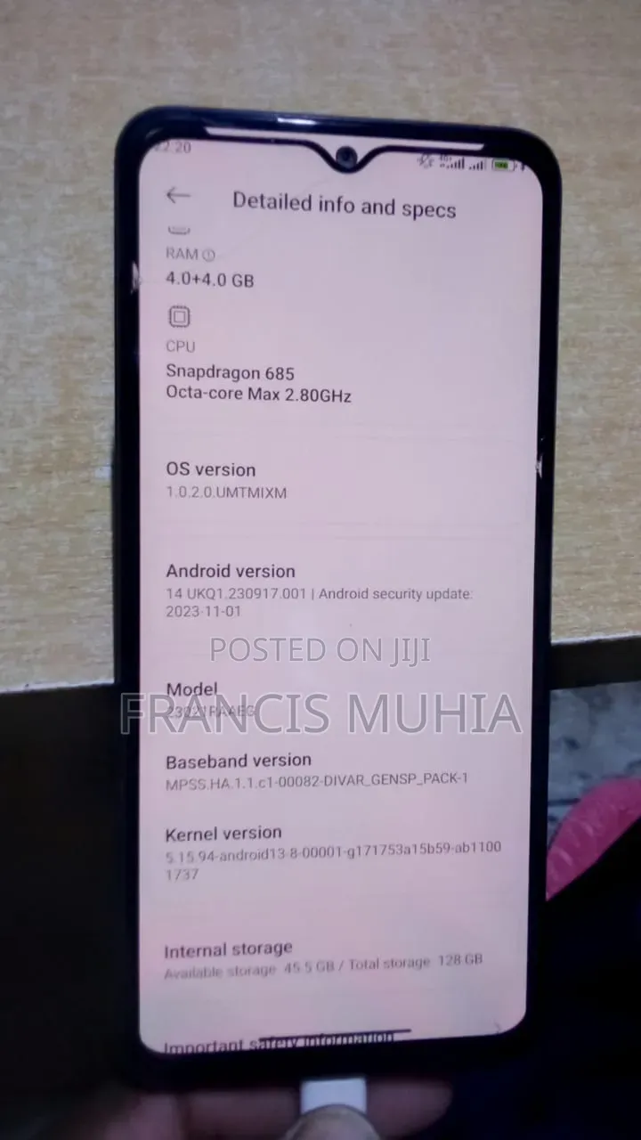 Xiaomi Redmi Note 12 128 GB Black