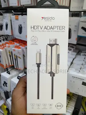 Yesido 2M HM13 1080P Lightning to HDMI Cable.