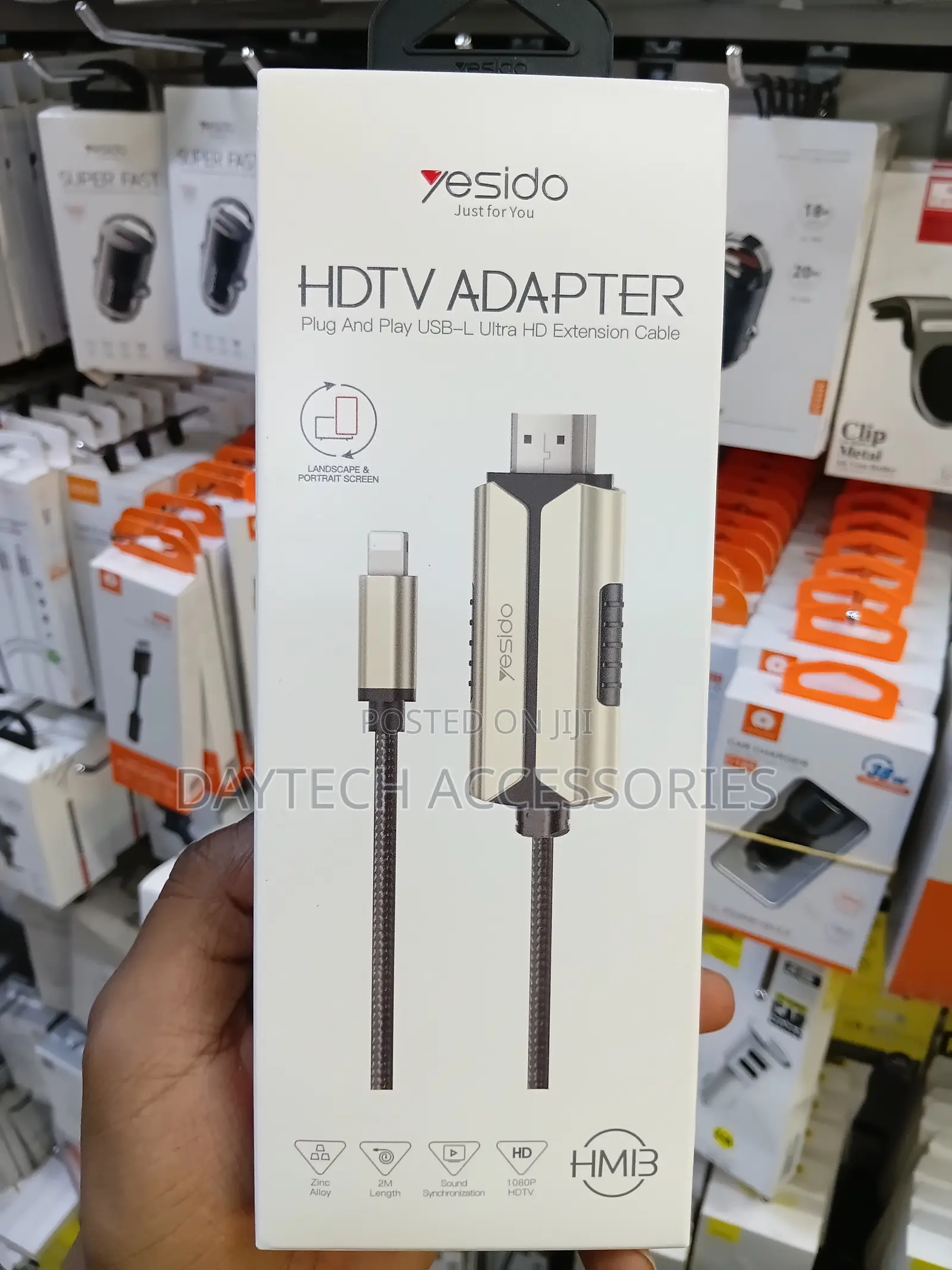 Yesido 2M HM13 1080P Lightning to HDMI Cable.