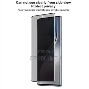 Samsung A37 Tempered Glass Privacy Screen Protector, 9H Privacy Protec