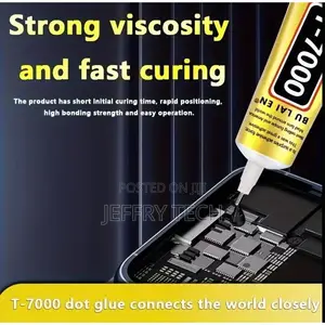T7000 Craft Black Glue ( 50ml ), Phone Screen Touch Pa( BLACK GLUE )