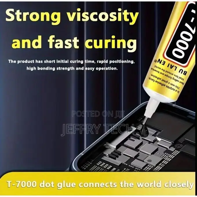 T7000 Craft Black Glue ( 50ml ), Phone Screen Touch Pa( BLACK GLUE )