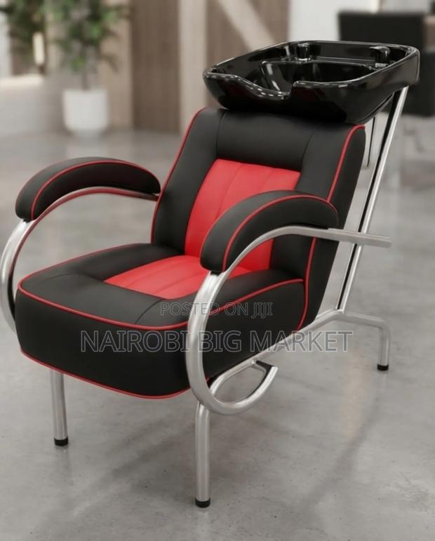 Executive Barber Chair With Sink Available