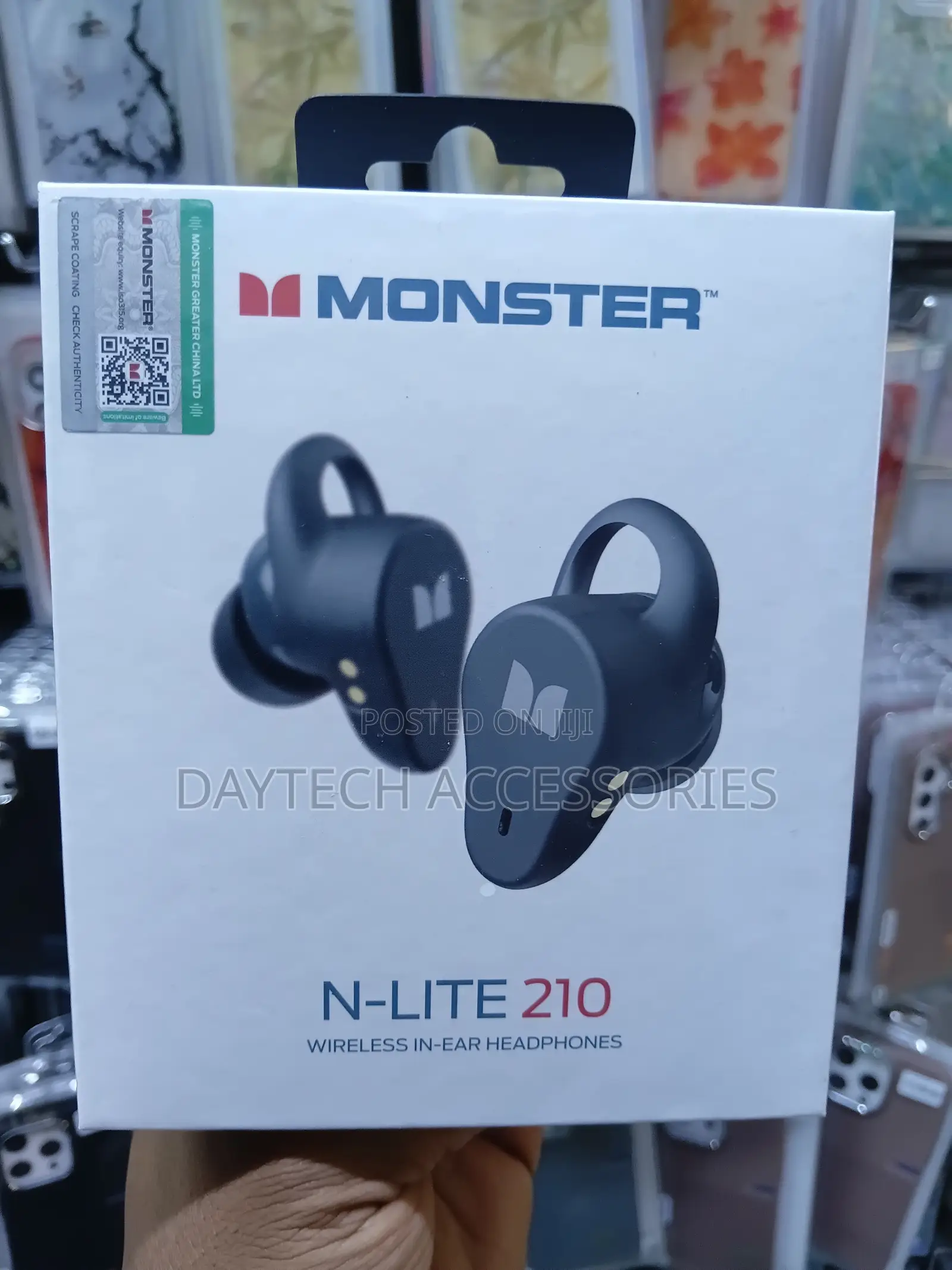 The Monster N-Lite 210 Wireless in-Ear Headphones.