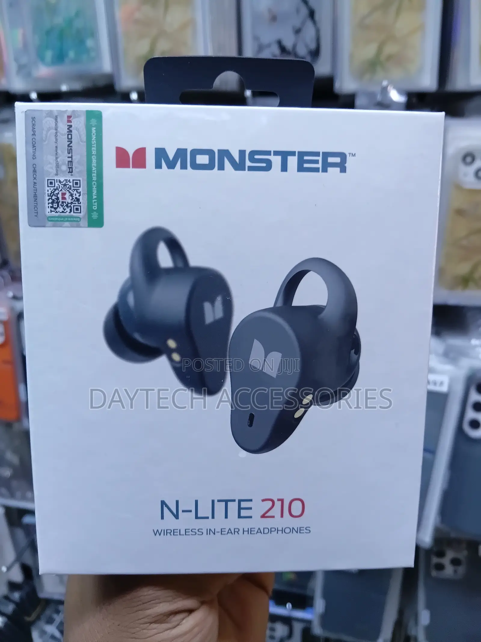 The Monster N-Lite 210 Wireless in-Ear Headphones.