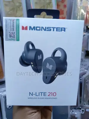 Monster N-Lite 210 Wireless in-Ear Earphones - Black