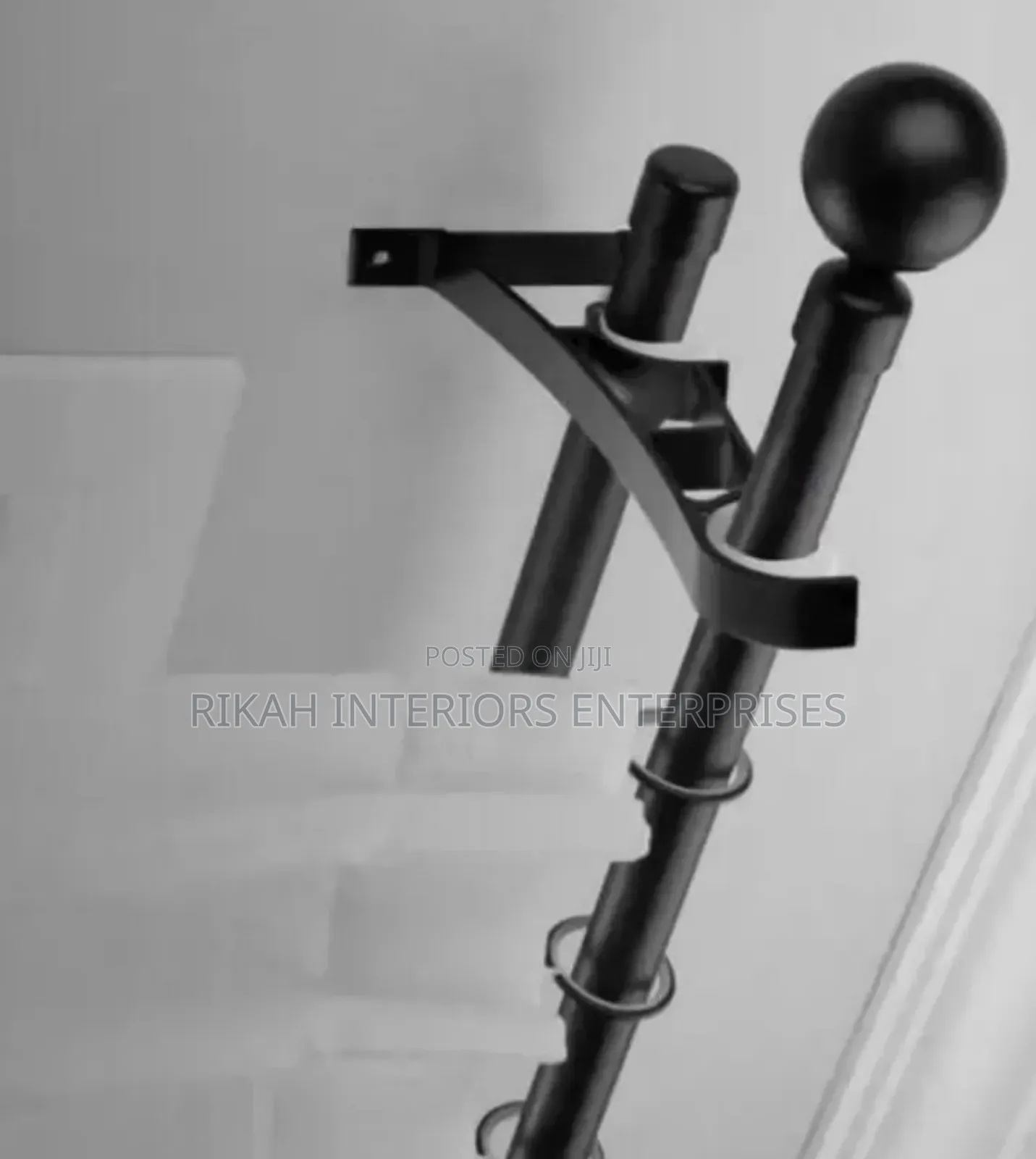 Jua Kali Curtain Rods Curtain Rods Powdered Environmental Friendly