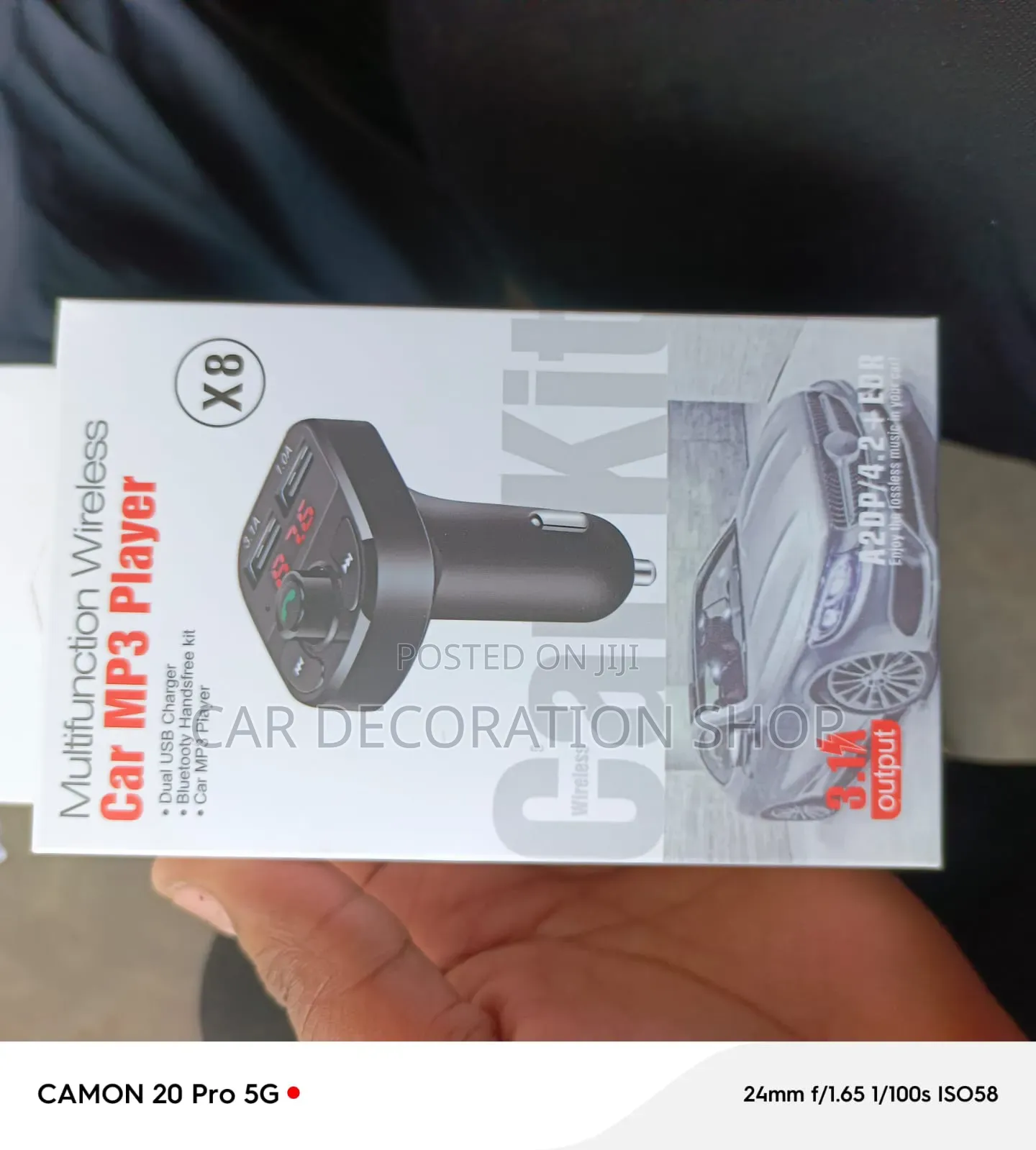 X8 Multifunction Wireless Car Mp3 Player With FM Transmitter,USB Port