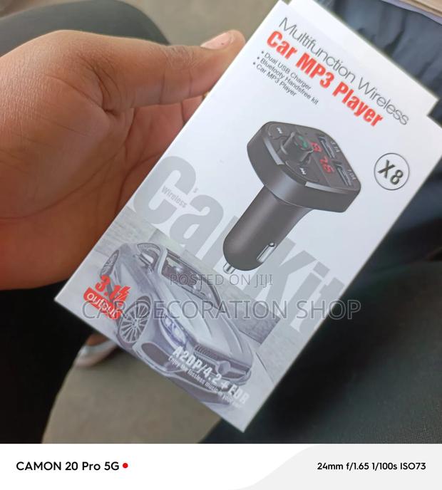Bluetooth Handsfree Modulator With Calling Support ,Led Display