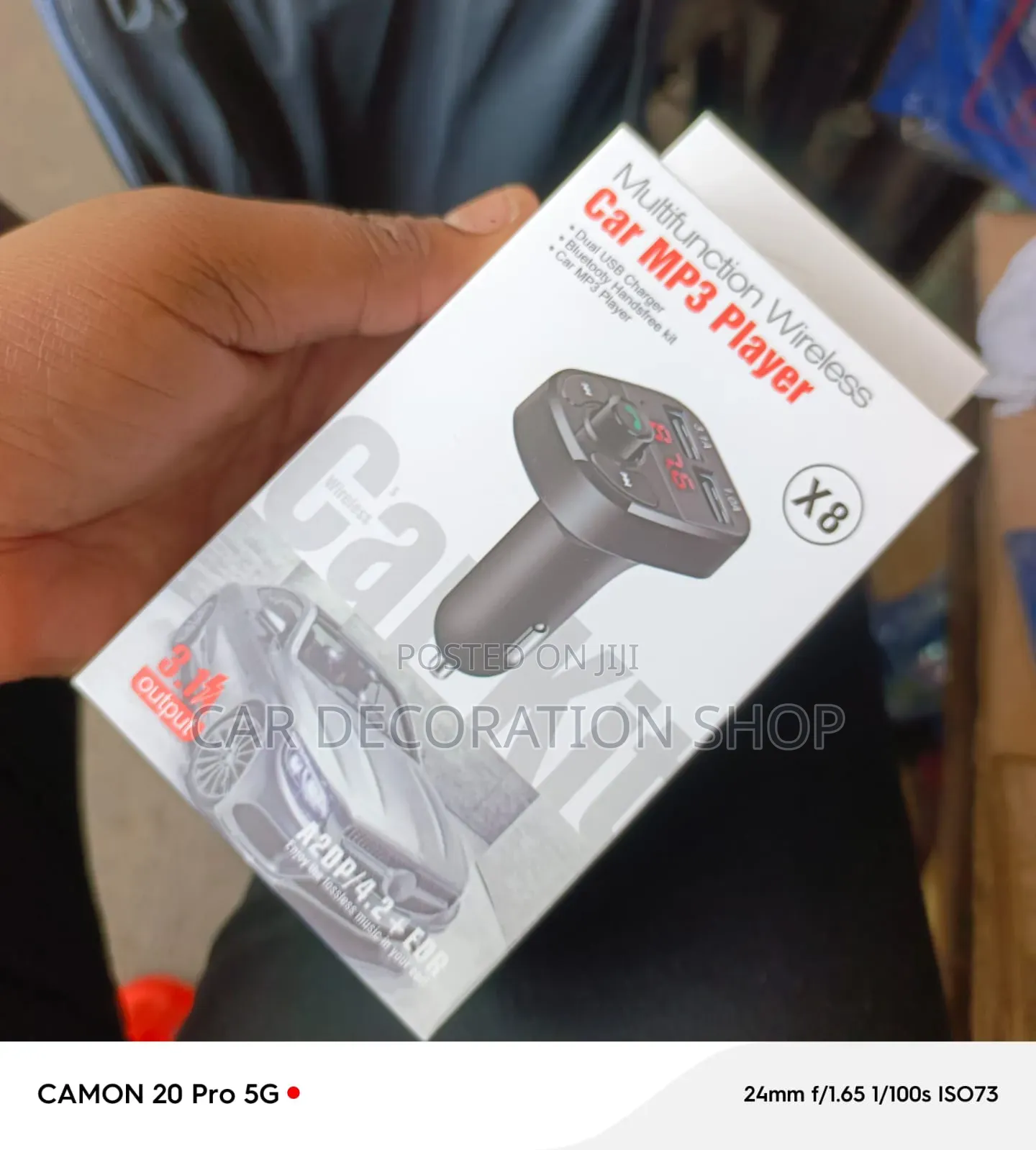 Bluetooth Handsfree Modulator With Calling Support ,Led Display