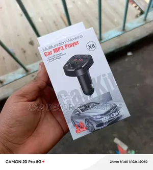 X8 Bluetooth Pairing FM Transmitter Multifunction USB Charger