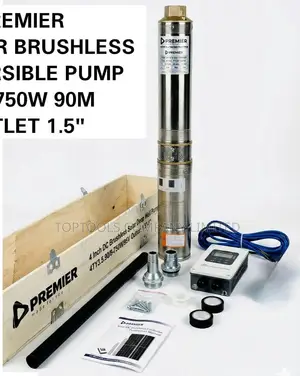 Premier Dc Solar 96v 750w 90m Brushless Submersible Waterpump