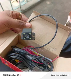 Reverse Camera With Adjustable Bracket Mounting,4 White Led for Night