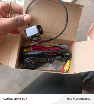 Reverse Camera With Adjustable Bracket Mounting,4 White Led for Night