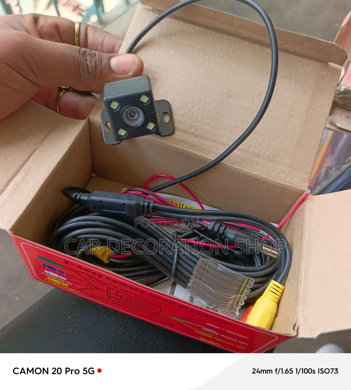 High Definition Rear Reverse Camera Control System