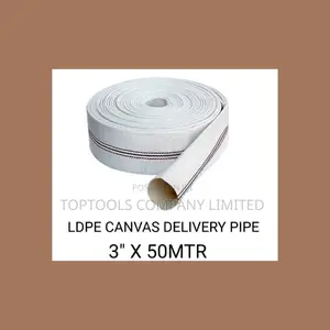 Ldpe Canvas Delivery Water Pipe 3inch 50mtrs