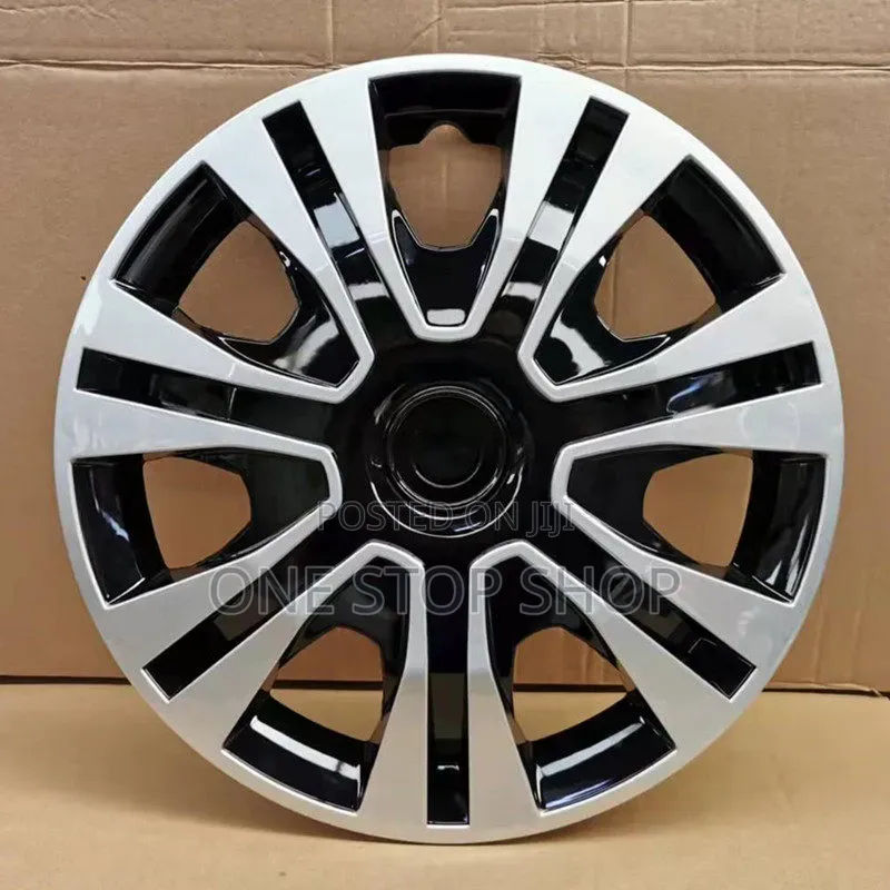 14" Durable Abs Plastic Wheel Caps With Snap on Retention Ring