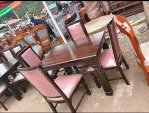 4-Seater Mahogany Dinning Sets