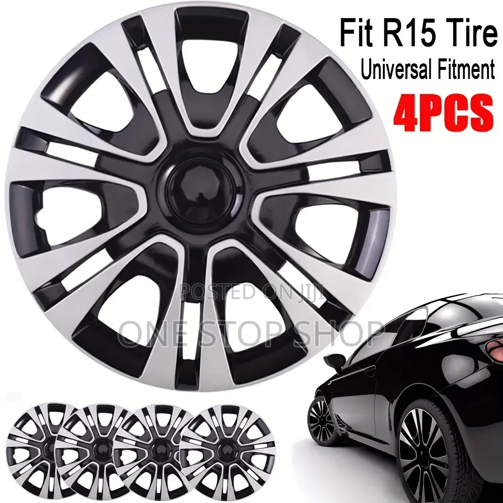 15" Wheel Rim Covers Provides Sporty Upscale Look