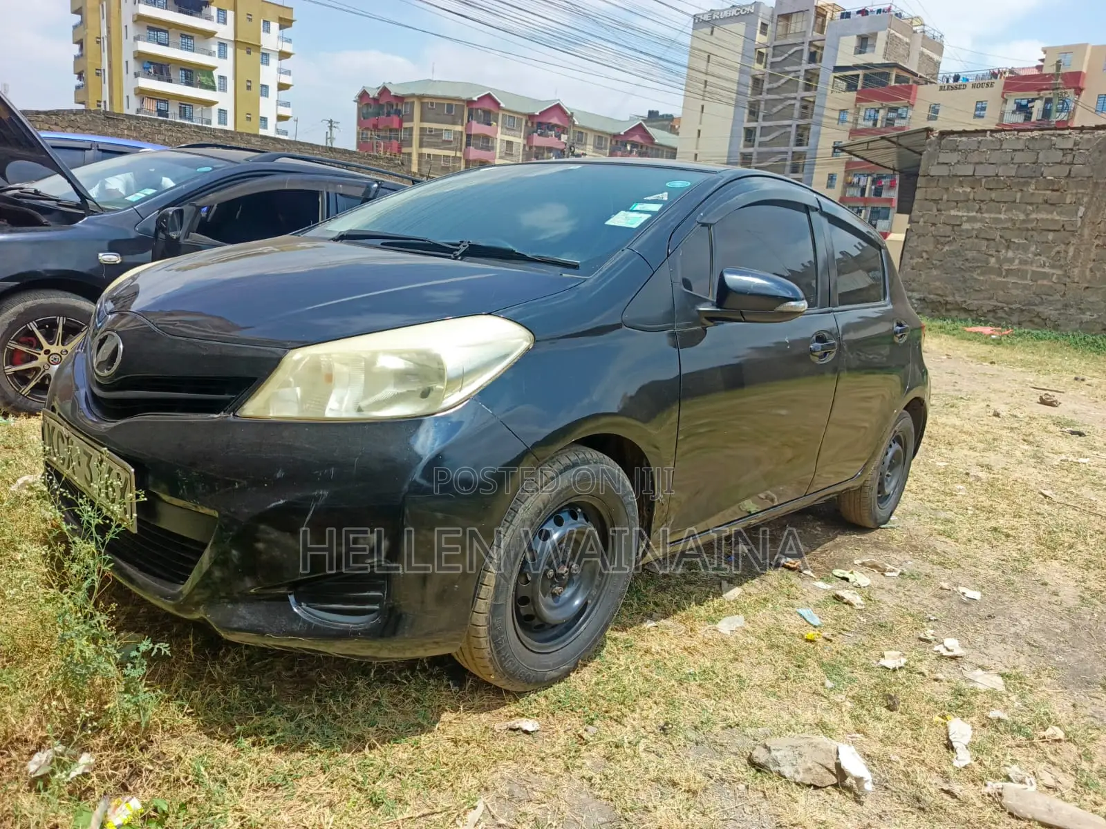 Toyota Vitz 2012 Black